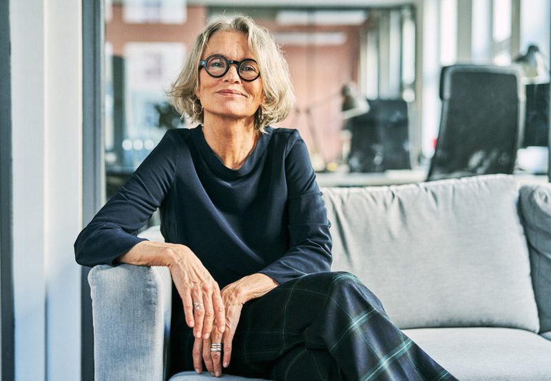 Seated-confident-businesswoman