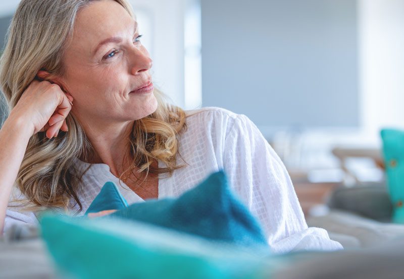 Mature-woman-relaxing-on-the-sofa